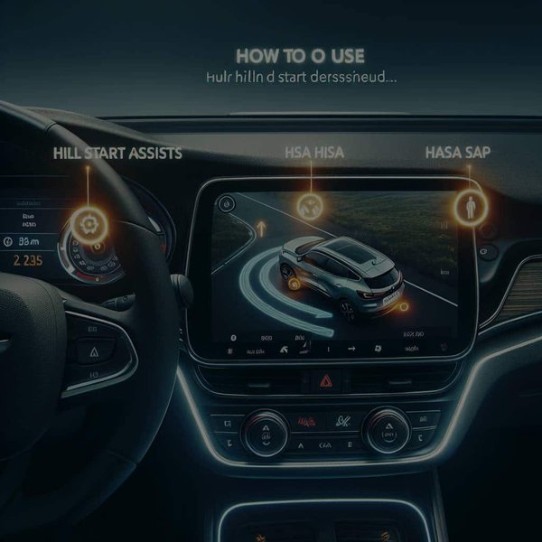 Comment utiliser l'assistant de démarrage en côte (HSA) sur une Renault Kadjar?