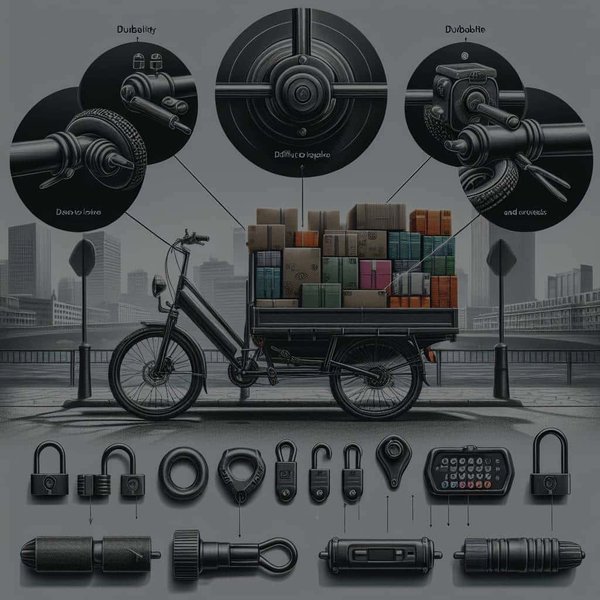 Comment choisir un système antivol efficace pour un vélo cargo chargé de marchandises?