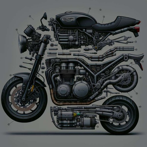 Quelles sont les particularités de l'entretien d'une Triumph Trident 660 par rapport aux autres roadsters ?